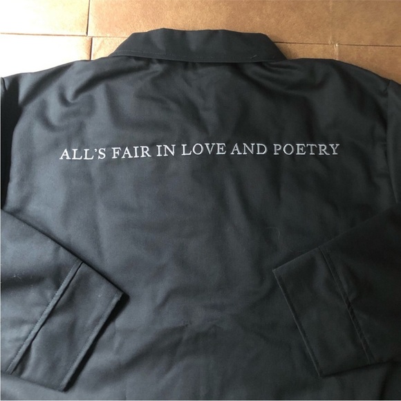 NEW The Tortured Poets Department TTPD Black Jacket XL (NO Patches) - Picture 11 of 14